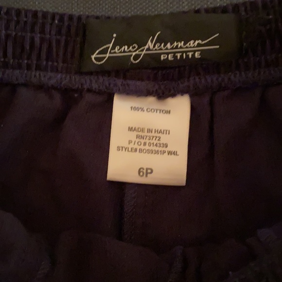 Jeno Newman Corduroy Pants sz. 6 petite - Picture 2 of 3